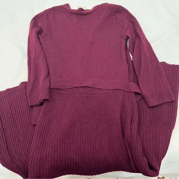 Kate spade 100% WOO Women's Purple V Neck Long Sleeve Wrap Dress size XS - Picture 6 of 13